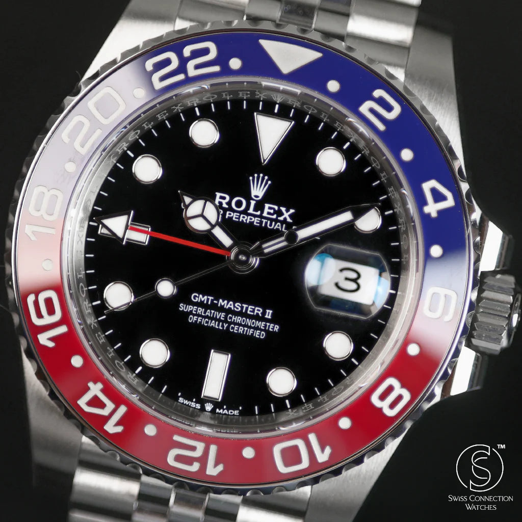 Rolex GMT Master II 126710BLRO Pepsi Jubilee